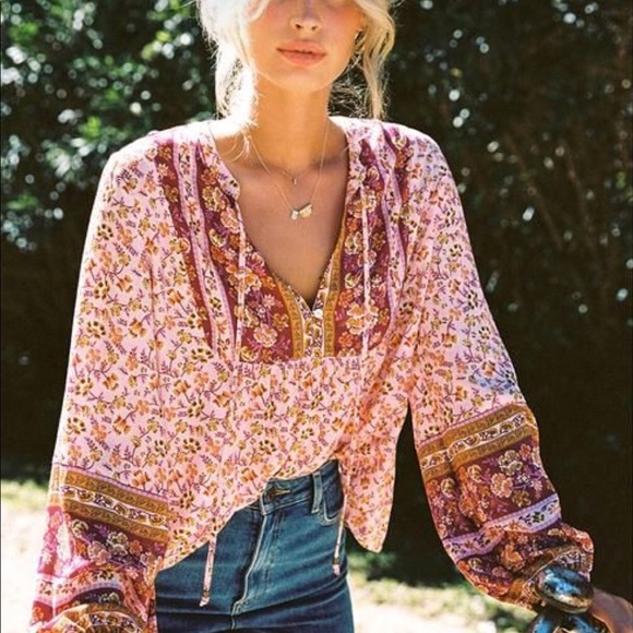 Knox Rose Tops - Knox Rose Floral Blouse
